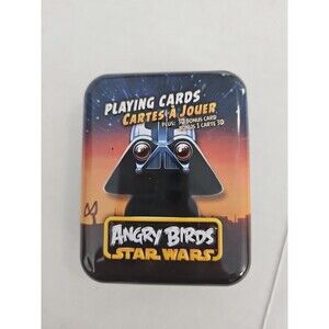 Angry Birds Star Wars Card Deck & Tin Darth Vader Lenticular Collector Card